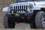 Ironman 4x4 - Raid Series Stubby Front Bumper Kit Suited for Jeep Wrangler JK | No Light Bar - BBR077ST