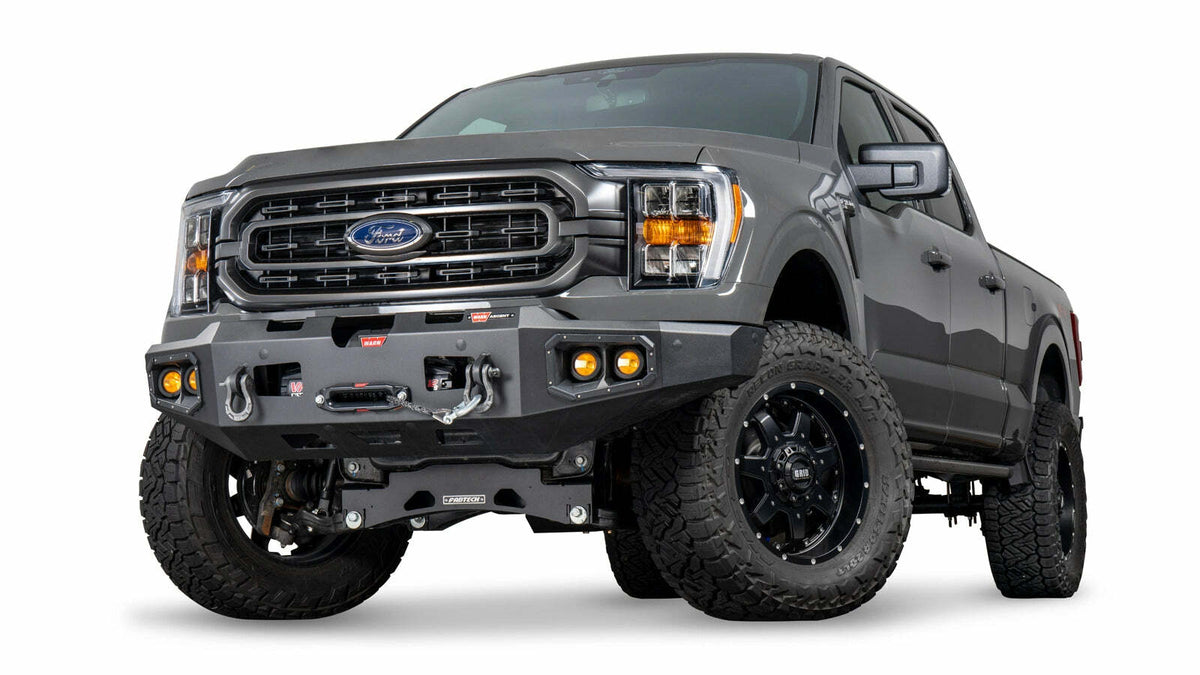 Warn - Ascent Front Bumper for 2021-2023 Ford F-150 - 107638