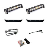 Baja Designs - 448066 - S8 10 Inch Dual Behind Grille Light Bar Kit