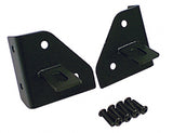 Rugged Ridge - Rugged Ridge 11027.01 Light Mount Bracket Kit, Windshield; 76-95 Jeep CJ/Wrangler YJ - 11027.01