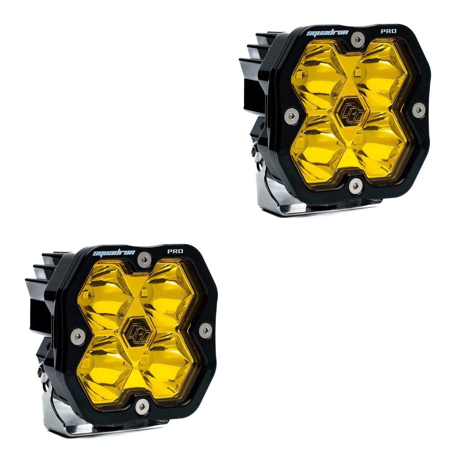 Baja Designs - 49-7811-2NH Squadron 2.0 Pro Black LED Auxiliary Light Pod Pair (No Harness)