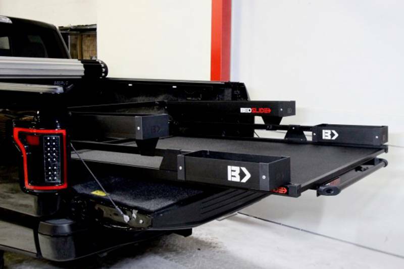 Bedslide - Bedslide Black Bedbin Complete 5 Piece Kit - Bsa-bkb