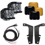 RIGID 2010-2020 Toyota 4Runner A-Pillar Light Kit, Includes D-SS Flood