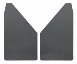 Husky Liners - Universal Mud Flaps 12in. Wide - Black Weight - 17152