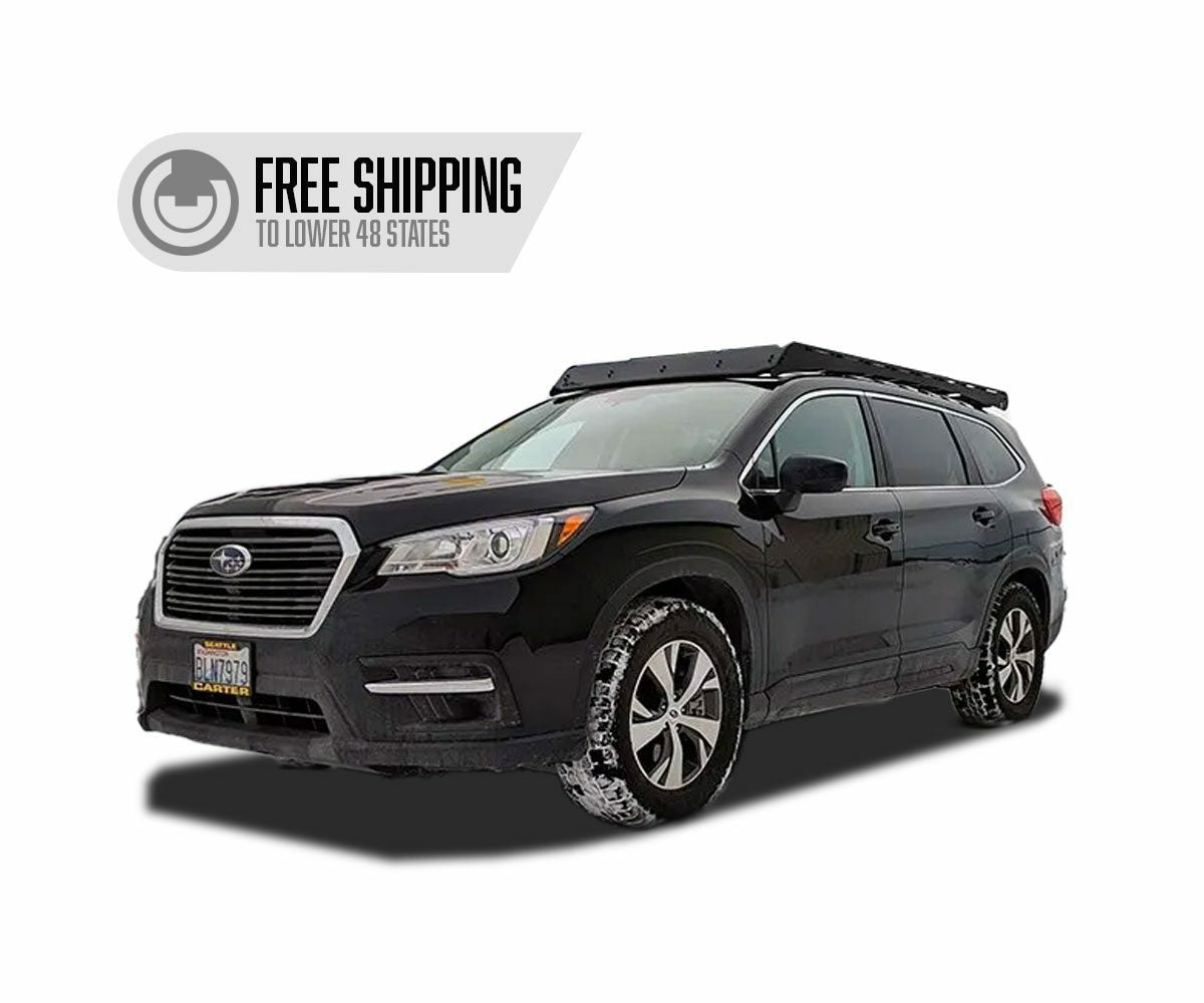 Prinsu - Subaru Ascent Prinsu Roof Rack  / Cutout for 40" Light Bars - 400-000-021-002