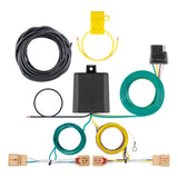 Curt - Custom Wiring Harness, 4-Way Flat Output, Select Volkswagen Tiguan - 56403