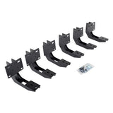 Go Rhino - 6343065 - RB10/RB20 Running Boards - MOUNTING BRACKETS ONLY - Textured Black