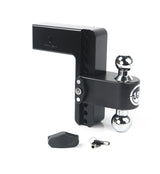 Weigh Safe 8" Drop Hitch with 3" Shank - WS8-3-CER-BLA
