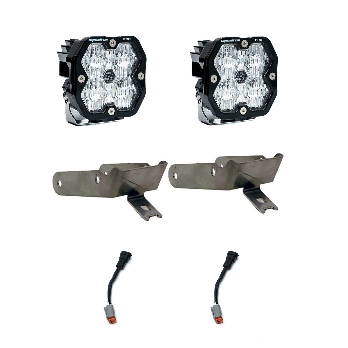 Baja Designs - 44-0080 Squadron 2.0 Pro Fog Pocket LIght Kit