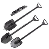 Go Rhino - XG-RS50100T - Xventure Gear - Three Amigos Shovel Kit with XSR/SRM Mouting Bracket Kit - Textured Black