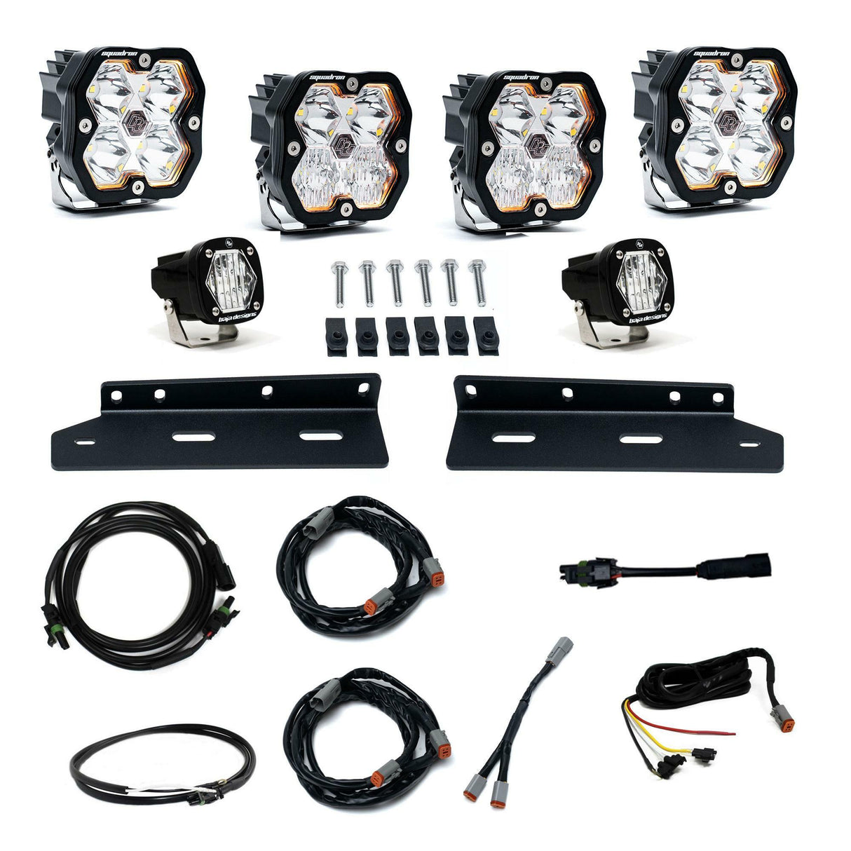 Baja Designs - 44-0018 Squadron 2.0 Sport/S1 Fog Pocket Light Kit