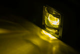 Rough Country - Black Series LED Light Pair - 2 Inch - SAE Fog - Yellow - 70907A