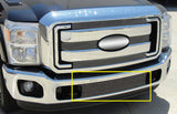 T-Rex Grilles - 1 Pc Horizontal Aluminum Billet Bumper Grille Bolt-On - 25546