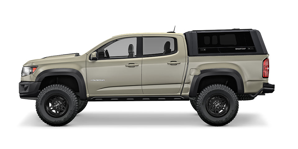 RSI SmartCap - Colorado/Canyon Truck Bed Cap SmartCapEVO Sport Matte Black For 15-22 Chevrolet Colorado/Canyon Extended Cab 6 Foot Standard Bed SmartCap - EV0106-MB