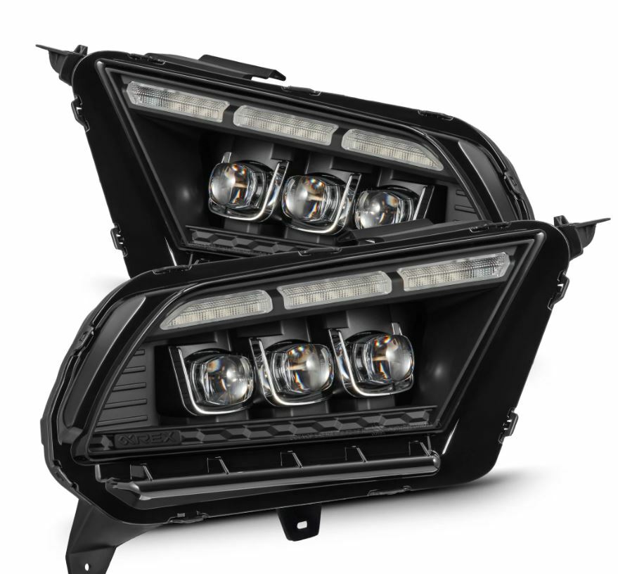 AlphaRex 880489 Projector Headlights Black
