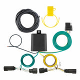 Curt - 56507 Custom Wiring Harness, 4-Way Flat Output, Select Ford Escape