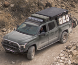 CBI - 3rd Gen Toyota Tundra Bolt on Rock Sliders /  Powder Coated Black / Double Cab 6.5' Bed - 300-000-012-042