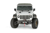 Warn - Elite Stubby Front Bumper for 2018-2026 Jeep Wrangler JL / 2020-2026 Jeep Gladiator JT - 101325