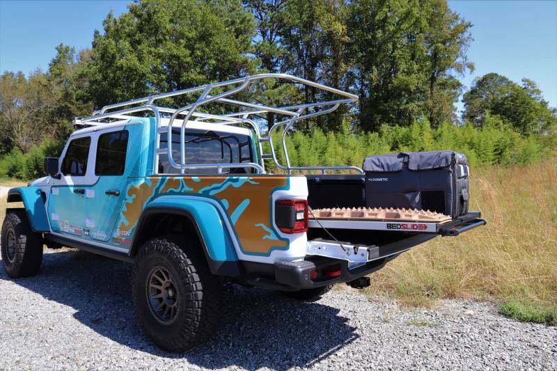 Bedslide - Gladiator BedSlide 1000 Classic 57x43 Inch Silver For 20-Pres Gladiator 5 Foot Bed - 850001518499