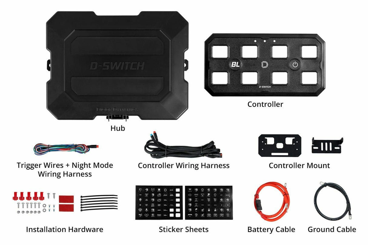 Diode Dynamics D-Switch 8-Channel Switch Panel - DD8373