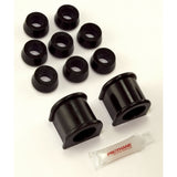 Front Swaybar Bushing Kit, Black, 1-1/8 In.; 87-95 Jeep Wrangler YJ