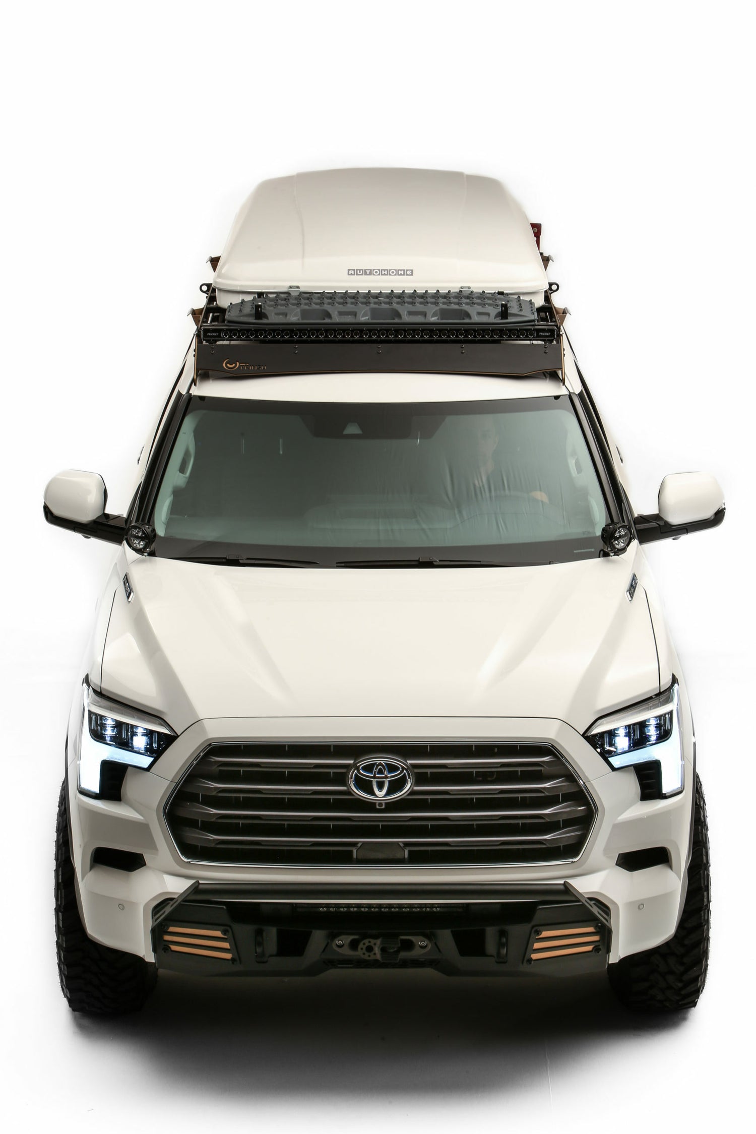 Prinsu - 3rd Gen Toyota Sequoia Roof Rack / cut out - 400-000-030-004