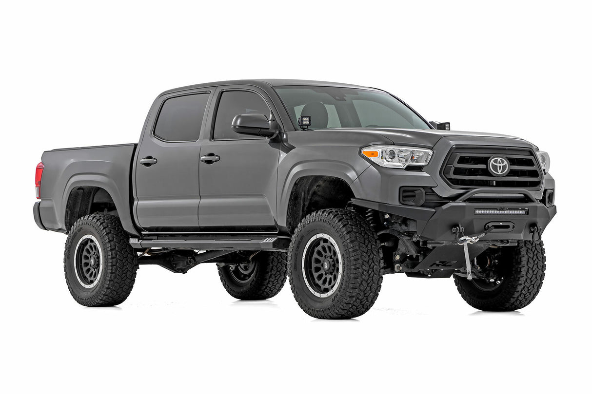 HD2 Aluminum Running Boards - Double Cab - Toyota Tacoma 2WD/4WD (2005-2023)