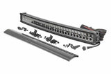 Rough Country - LED Light Kit - Bumper Mount - 30" Black Dual Row - White DRL - Toyota 4Runner (14-20) - 70787