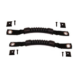 Rugged Ridge - Door Pull Straps; 76-95 Jeep CJ/Wrangler YJ - 11825.01