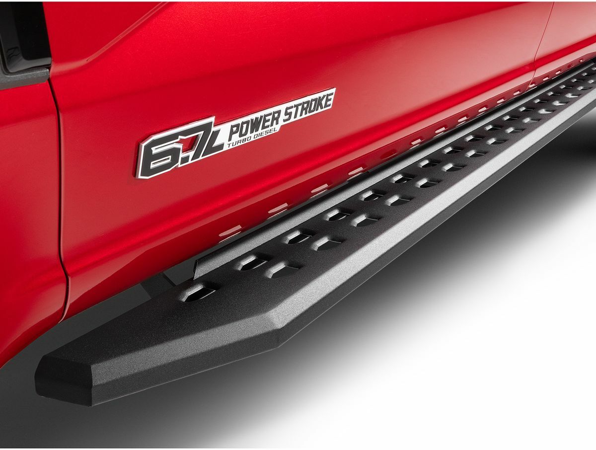 Go Rhino 69410687SPC - RB20 Slim Line Running Boards With Mounting Brackets - Textured Black