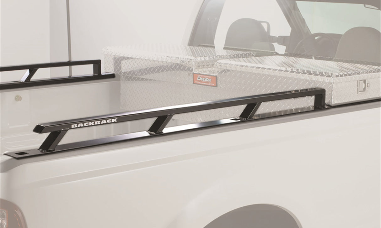 Backrack BRK80512TB Side Rails; For Use w/Tool Box 21 in.; 8.1 Ft. Bed; 04-14 Ford F-150