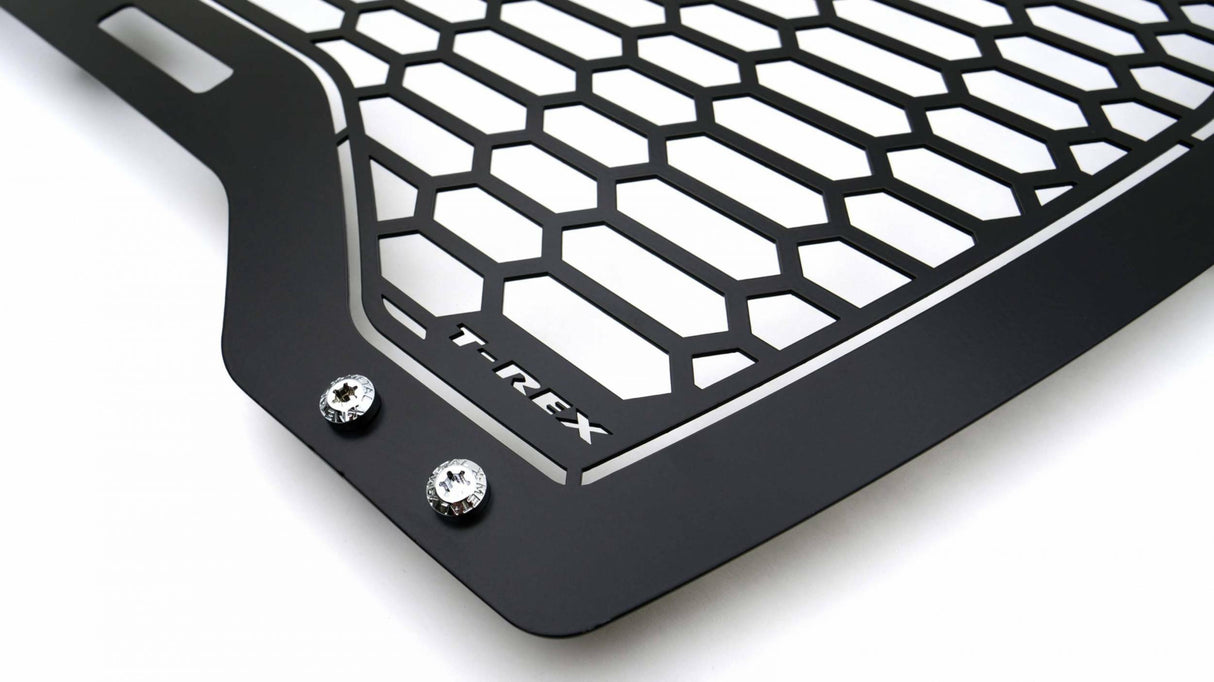 T-Rex Grilles - 2019-2021 GMC Sierra 1500 Laser X Grille, Black, Mild Steel, 1 Pc, Insert - PN #7712271 - 7712271