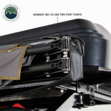 Overland Vehicle Systems - HD Nomadic 180 LTE - Awning, Grey Body, Green Trim and Black Travel Cover - 19609917