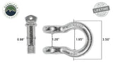 Overland Vehicle Systems - Recovery Shackle D-Ring Bow Shackle vs Soft Shackle - 19010205