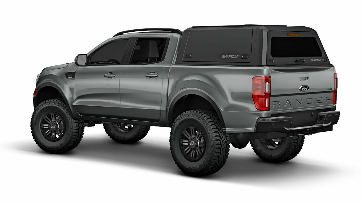 RSI Smartcap - Tacoma Truck Bed Cap SmartCapEVOa Adventure Matte Black For 24-Present Toyota Tacoma 5 Foot Short Bed - EA1312-MB
