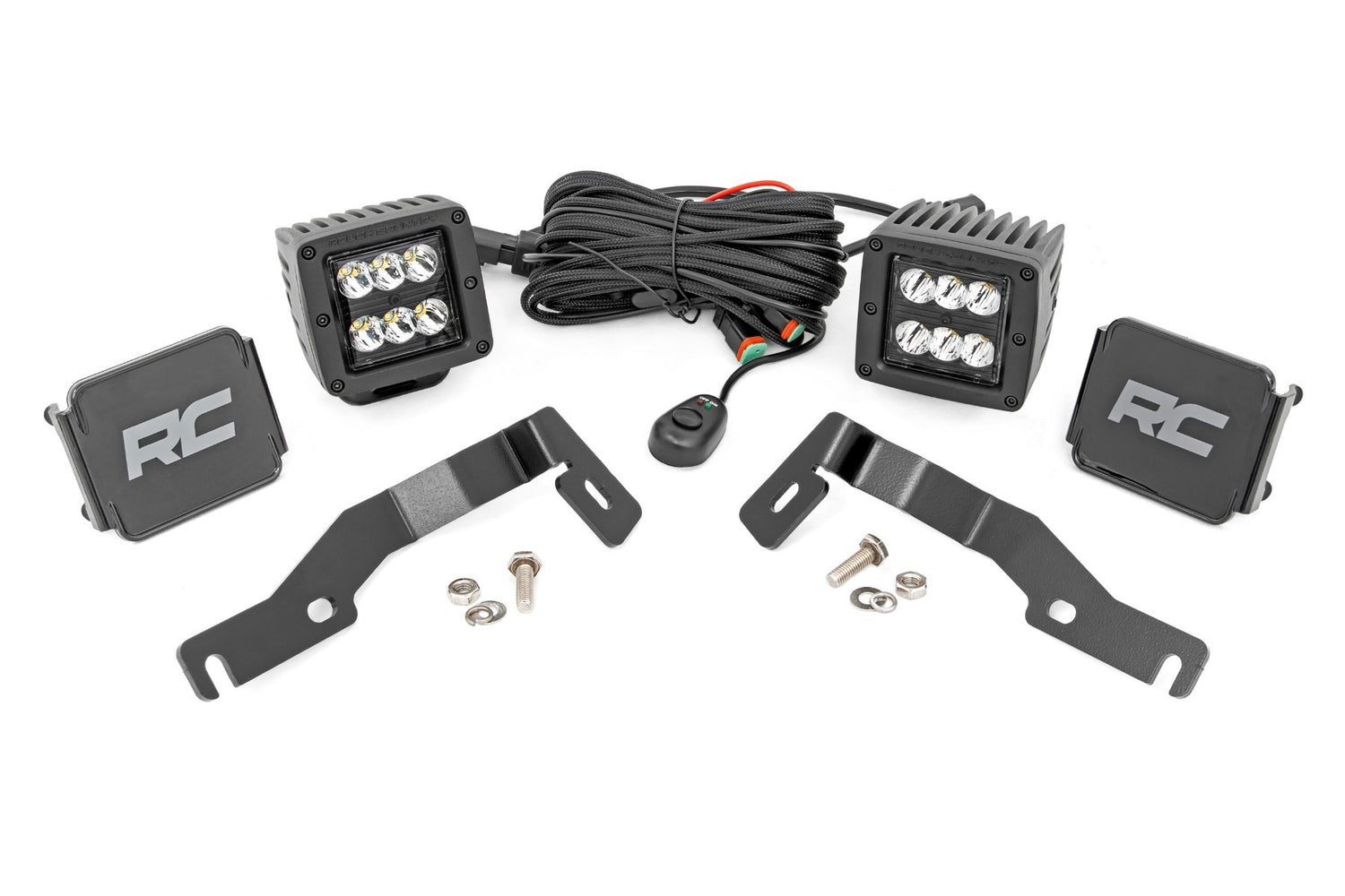 LED Light Kit - Ditch Mount - 2(in.) Black Pair - Spot - Toyota Tacoma (2024)