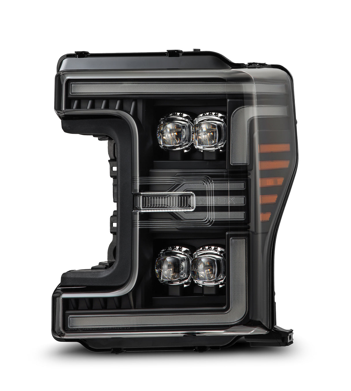 AlphaRex 880324 Projector Headlights Alpha Black