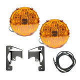 ARB V3JW2KASO NACHO SAE Only Amber Plug N Play Fog Light Kit