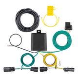 Curt - 56514 Custom Wiring   Harness, 4-Way Flat Output, Select Chevrolet Trax