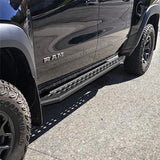 Go Rhino 69430687ST - RB10 Slim Line Running Boards With Mounting Brackets - Protective Bedliner Coating