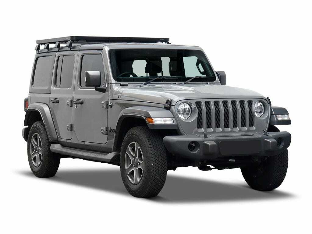 Front Runner - Jeep Wrangler JL 4 Door (2018-Current) Slimline II 1/2 Roof Rack Kit - KRJW027T