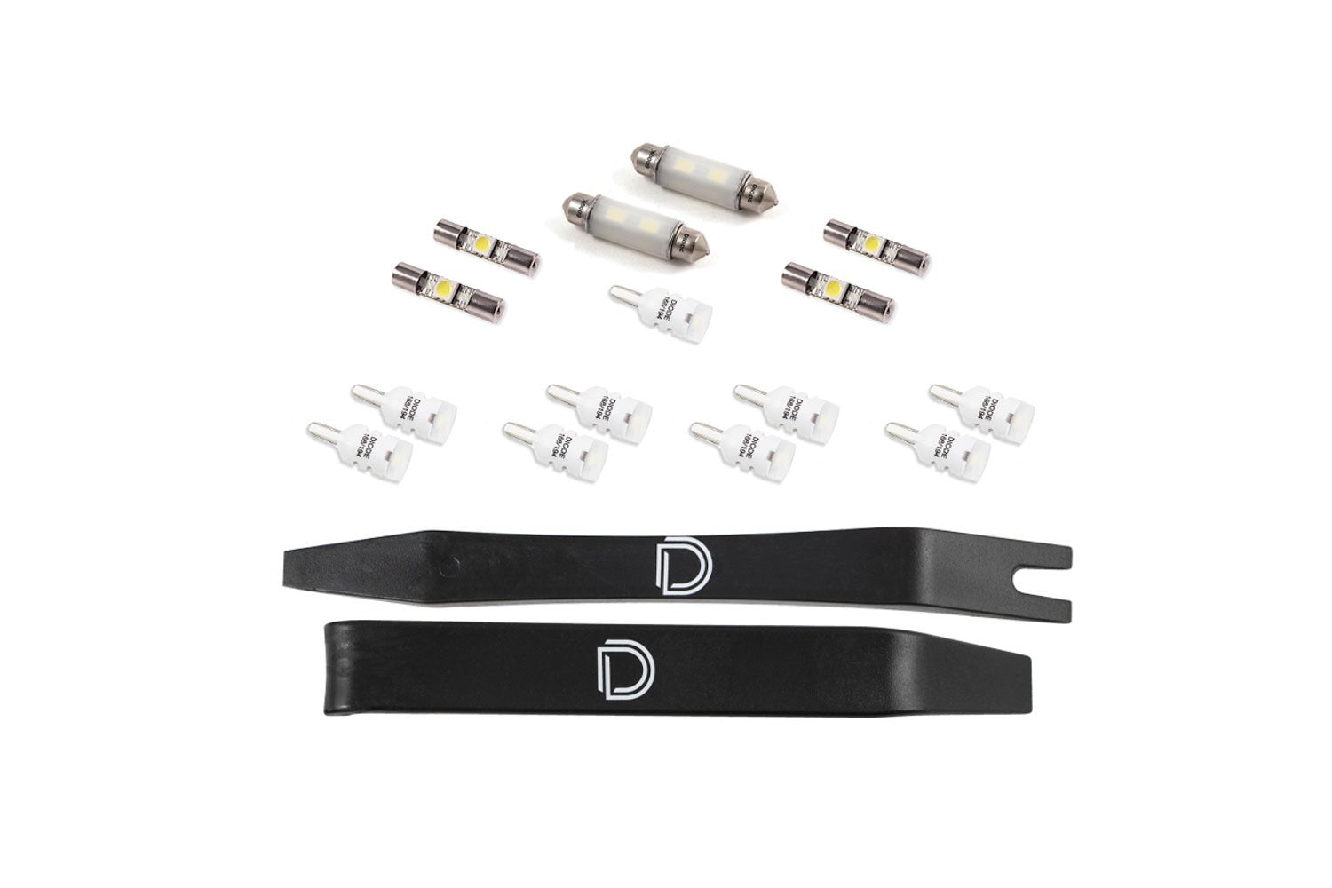 Diode Dynamics - Interior LED Kit for 2009-2012 Chevrolet Traverse, Cool White Stage 1 - DD0567