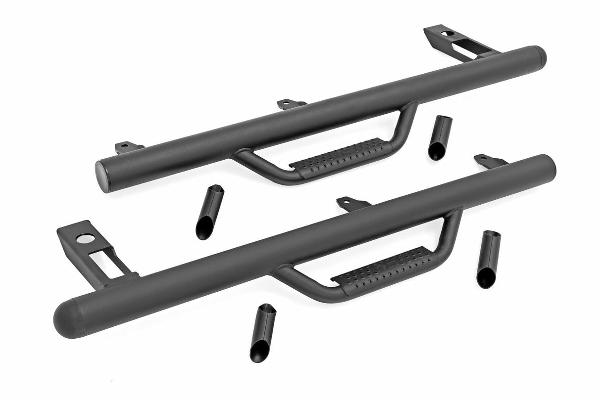 Rough Country - Nerf Steps - Full Length - Jeep Wrangler TJ 4WD (1997-2006) - RCJ9746A