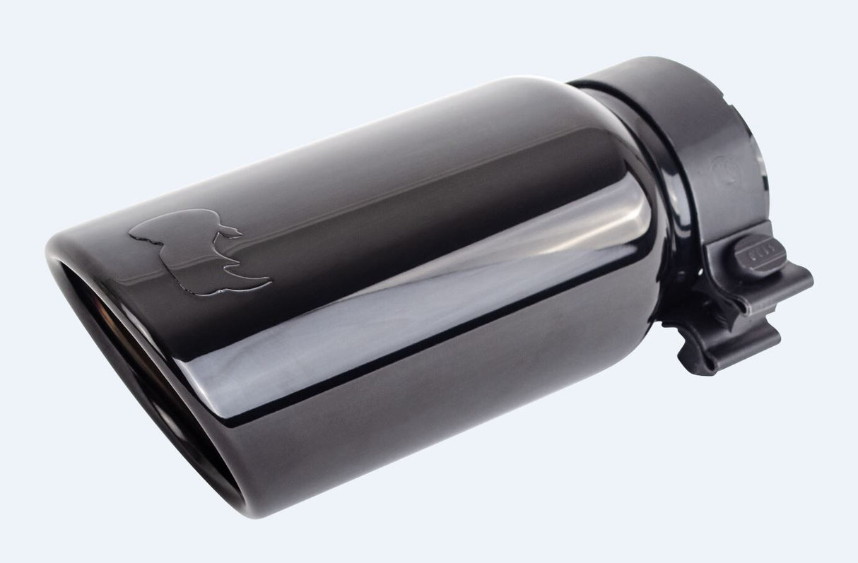 Go Rhino GRT234410BC - Black Chrome Stainless Steel Exhaust Tip - Black Chrome