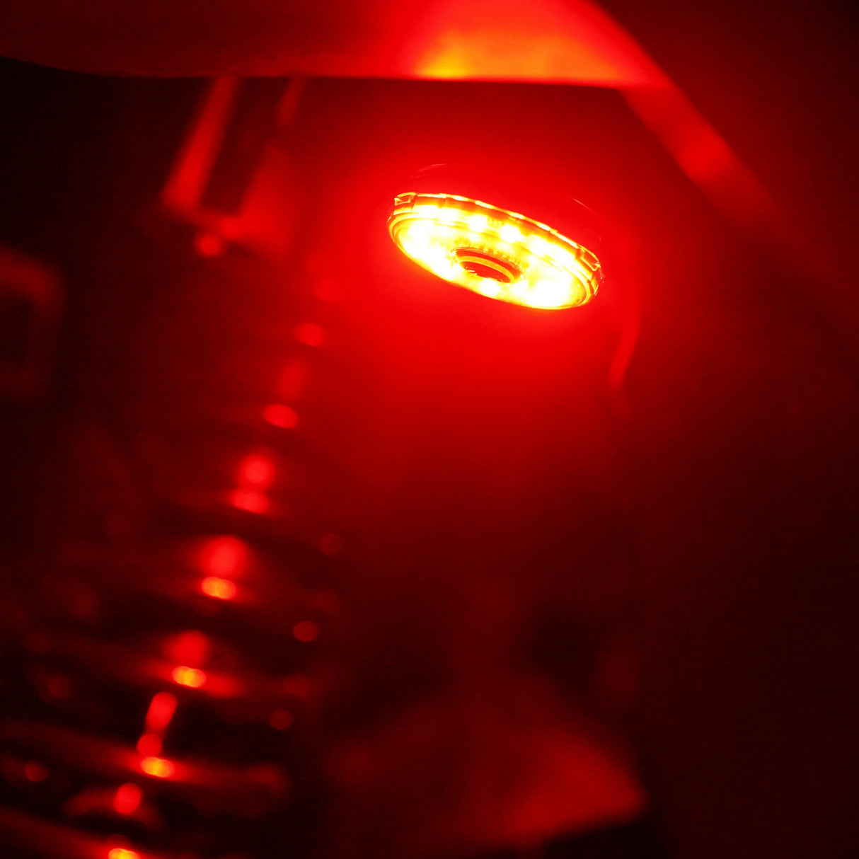 KC Hilites - Cyclone V2 LED - Replacement Lens - Red - Single - 4403