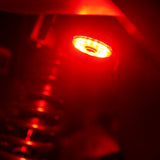 KC Hilites - Cyclone V2 LED - Replacement Lens - Red - Single - 4403