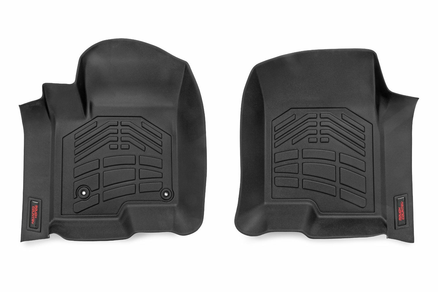 Floor Mats - FR & RR - FR Bucket - Crew - Chevy/GMC 1500/2500HD/3500HD (19-24)