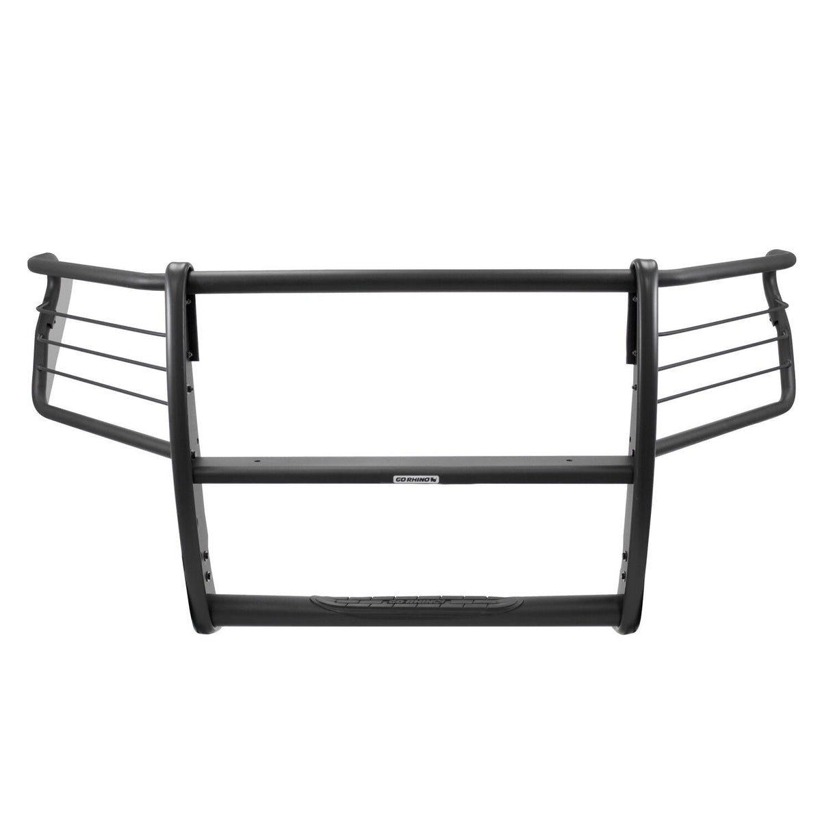 Go Rhino 3176MT - 3100 Series StepGuard with Brush Guards - Textured Black