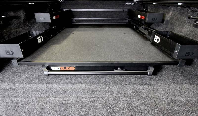 Bedslide - Bedslide Black Bedbin Complete 5 Piece Kit - Bsa-bkb