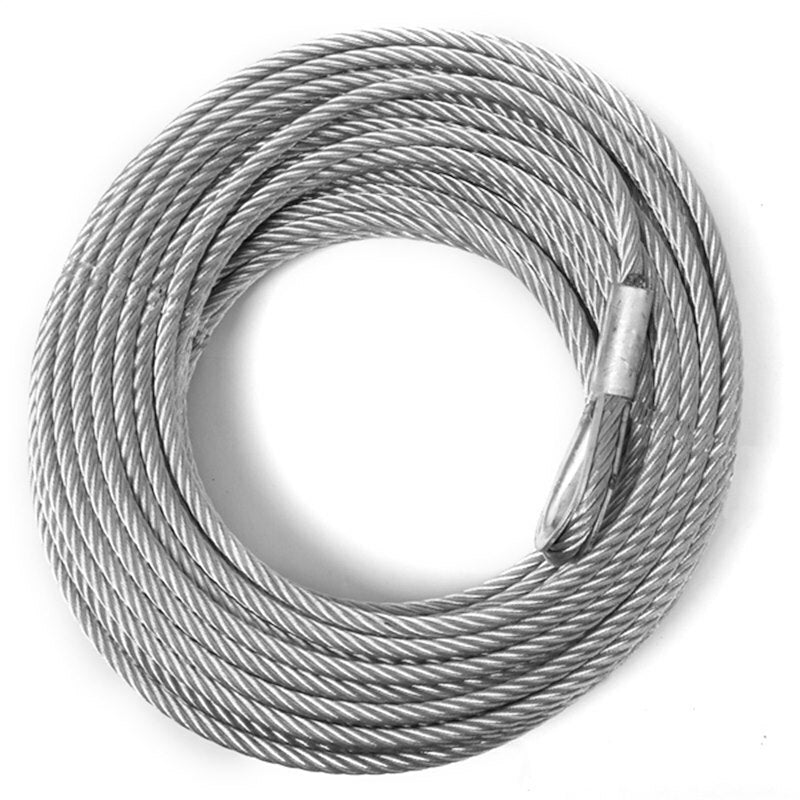 Rugged Ridge - Rugged Ridge 15103.51 Winch Cable, 3/16 Inch x 50 feet, ATV/UTV - 15103.51